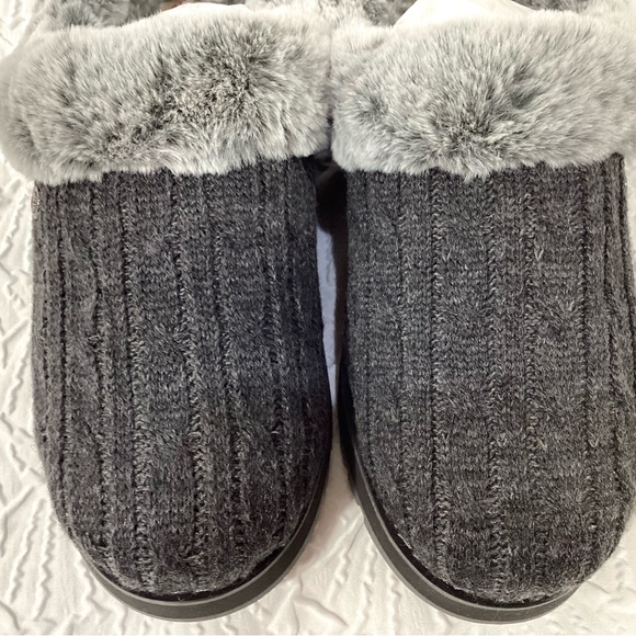 BOBS from Skechers Gray Faux Fur Keepsake-Angel 8.5 - Picture 5 of 12